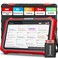 KINGBOLEN K8 Pro OBD2 Scanner Bluetooth 2026 Bidirectional Scan Tool with Lifetime No Subscription Update 8 All System Diagnostic Tool ECU Code 34 Reset CANFDDOIP VAG Guide FCA AutoAuth
