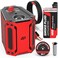 AutoLine Pro HyperSmoke Automotive Smoke Machine EVAP Vacuum Leak Tester Adjustable Pressure OEM Approved Smoke Fluid Builtin Air Compressor Motor Includes Gas Cap Adapter for EVAP Leaks