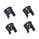 PMFCA New 4Pcs 5LS52TZZAA Parking Assist Sensor Bezels for Dodge Ram 1500 20142018 FrontRear