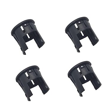 PMFCA New 4Pcs 5LS52TZZAA Parking Assist Sensor Bezels for Dodge Ram 1500 20142018 FrontRear