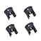 PMFCA New 4Pcs 5LS52TZZAA Parking Assist Sensor Bezels for Dodge Ram 1500 20142018 FrontRear
