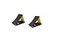 RoadPro Set of 2 Folding Wheel Chock RPHAHR01