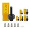 HIFESON 20pcs Stainless Steel Rivet Nuts with Hand Rivet Nut Tool Set Manual Rivnut Tool Hand Nut Riveter Accessory for Simple Install Set