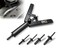 ORX PLUS TOOLS ORXPLUS Tools Plastic Rivet Hand Gun Kit one Hand Operation w 40 Sample Poly Rivets