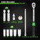 TecoTek 11Pcs 38 Drive Spark Plug Socket Set with Click Torque Wrench Spark Plug Gapper Universal Joint Extension Bar 916 58 34 1316 14 16 and 18mm CRV Sockets with Rubber Rings
