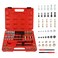 KAISAL Thread Chaser Set 48PCS Thread Repair Tool Kit UNCUNFMetric Thread Chaser Rethreading Kit Antirust Thread Restorer Kit with 24 Dies 22 Taps and 2 Thread Files with Detachable Cap Tap And Die Se