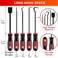 Zecirl 13 Pcs Precision Pick and Hook Tool Set with Clip Removal Plier Rivets Puller Fastener Remover Telescoping Magnetic Pickup Gasket Scraper for Electronics Maintenance Pick Tools Automotive Repai