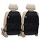 Viaviat Car Seat Protector Large Kick Mat 2 Pack Durable Water Resistant Auto Seat Back Covers with 2 Mesh Pockets Protection Against Dust Mud Scratches Black 2Pack