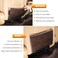 Heutamo Seat Back Kick Protector Cover Compatible with Land Rover Range Rover Vogue 2023 20242026 ABS Rear Seat Back AntiKick Panel Trim Cover Interior Trim Accessory Oaken Pattern