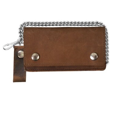 Hot Leathers WLC2006 BROWN 6 BiFold Wallet