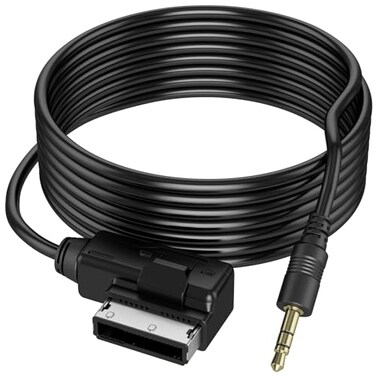 ELONN 35mm Jack Connector AMI Cable AMI MDI MMI Cable with AUX InputCompatible with Audi Music InterfaceVW MDI Box or MMI System6 Feet Extra Long