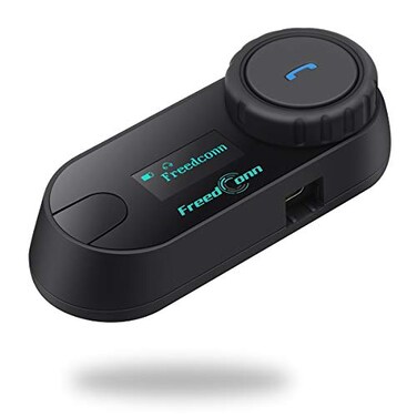FreedConn Motorcycle Bluetooth Headset 800M 2Way Interphone Bluetooth Motorcycle Headset TCOMSC Waterproof IntercomHelmet Communication Intercom Systems with LCD ScreenFM RadioSiri1 Pack