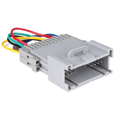 RED WOLF Factory Amplifier Bypass Wire Adapter for Select 20002001 Chevy Monte Carlo Impala for Amplifier Integration Harness Non Bose Infinity System