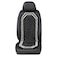 Road Comforts Wood Beaded Seat Cover Back Massage Cushion for Stress Free Keeps Back from Getting Sweaty While Driving 1PC Black