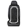 Road Comforts Wood Beaded Seat Cover Back Massage Cushion for Stress Free Keeps Back from Getting Sweaty While Driving 1PC Black