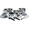 Camco Mfg 43921 Cookware 10 Pc Set Nesting Stainless Steel