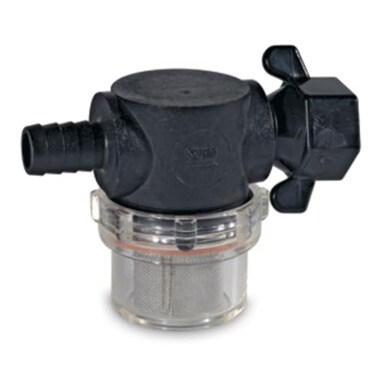 SHURFLO 255325 12 Barb Swivel Nut Strainer