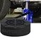 AUTOXBERT Rubber Bottle Jack Pad Protector Support Point Adapter Car Jacking Tool Pinch Weld Side Lifting Disk 1 18 29mm Hole 258t Bottle Jacks