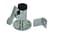 Whitecap Industries S0040C Door Holder with Cushion 178 Base Diameter x 2716 Standoff