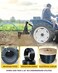 HOWBOW Pipe Layer Attachment Fits Hitch Mounted Ripper Trencher Accessories Flexible Pipe Layer Fits Any 3Point Ripper Hitch Lawn Subsoiler for ATV UTV Tractor Light Duty Max Dia 118 with 2pcs UBolts