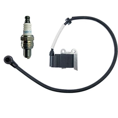 HEPENG NEW Ignition Coil Module with Spark Plug Compatible with 502846401 CMR7H Fits 150BT 350BT 350BF Backpack Blowers Only Replace 511492901 Ac7r