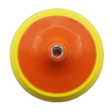 SENRAY 7 Inch Hook Loop Polishing Pads 58 Thread Backing Plate for Rotary Polishing Machine