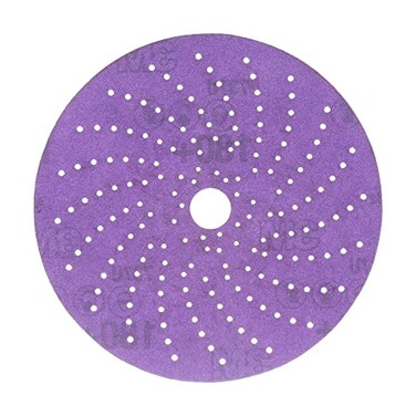 3M Cubitron II Hookit Clean Sanding Abrasive Disc 31374 6 in 180 Grade Pack of 50 Discs Virtually DustFree High Performance Long Lasting MultiHole Pattern Feather Edging Stock Removal