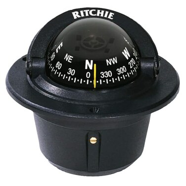 Ritchie Navigation Flush Mount Compass Black F50