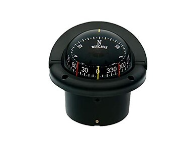 Ritchie Navigation Compass Flush Mount 375 Combi Black