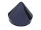 JSP Manufacturing Cone Style Pylon Cap for Marine Dock Black 85 inch