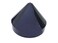 JSP Manufacturing Cone Style Pylon Cap for Marine Dock Black 85 inch
