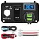 Nilight Golf Cart Key Switch Console Panel 9V48V DC with Forward Reverse 3PIN Rocker Switches 48A Dual USB Quick Charger LED Digital Voltmeter for EZGO TXT PDS