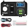 Nilight Golf Cart Key Switch Console Panel 9V48V DC with Forward Reverse 3PIN Rocker Switches 48A Dual USB Quick Charger LED Digital Voltmeter for EZGO TXT PDS