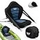 Trymaker Kayak Seats with Back Support for Sit on Top Universal Paddle Board Seat for Inflatable Paddleboard Sup Canoe1X Thicken Cushion