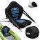 Trymaker Kayak Seats with Back Support for Sit on Top Universal Paddle Board Seat for Inflatable Paddleboard Sup Canoe1X Thicken Cushion