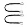 Extreme Max 30062885 BoatTector HighStrength Line Snubber Storage Bungee Value 2Pack 24 with Medium Hooks Black