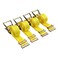Cargo Control ETrack Ratchet Tie Down Straps 2 in x 15 ft 4400 lb Breaking Strength 4Pack