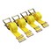Cargo Control ETrack Ratchet Tie Down Straps 2 in x 15 ft 4400 lb Breaking Strength 4Pack