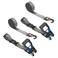 Secure Tite 112 x 20 Ratchet Cargo Straps 2Pack Ratchet Tie Down Straps Double JHook Ratchet Tie Down Ratchet Strap Set 1667 lbs Working Load Limit 5000 lbs Break Strength