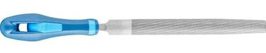 Pferd 8 HalfRound Hand File with Handle American Pattern Smooth Cut Fine 34 Width 732 Thickness Part 11025P