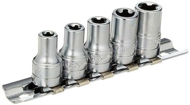CTA Tools 5064 5 Pc 5 Pt EPR Torx Plus Socket Set 14 Dr