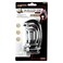 Performance Tool W86012 3Piece CClamp Set with Malleable Cast Iron Frames and Swivel Pad Head for Wood and Metal Clamping