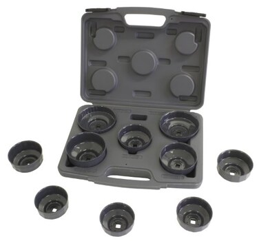 Lisle 61450 10Piece HD End Cap Wrench Set