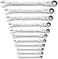 GEARWRENCH 11 Pc 120XP Universal Spline XL Flex Head Ratcheting Combination SAE Wrench Set 86247