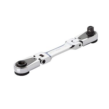 EZRED 4S04 Micro Combo Dual Ratchet Socket with 14 Square Drive Magnetic Bit Drive