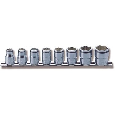 Ko-ken Koken RS3450M8 38 Sq Dr Socket set 8mm19mm Nut Grip 200mm 8 pieces