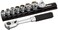 Ko-ken Koken 3285ZE 38 Sq Dr 9 Piece ZSeries 6Point Metric Socket set 819mm
