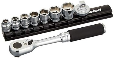 Ko-ken Koken 3285ZE 38 Sq Dr 9 Piece ZSeries 6Point Metric Socket set 819mm