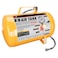 Performance Tool W10005 Hiviz 5Gallon Horizontal Portable Air Tank With Tire Air Chuck Yellow