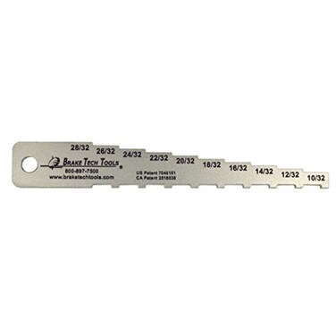 Brake Tech Tools Made in America Pocket Tech 32Nds 1032 2832